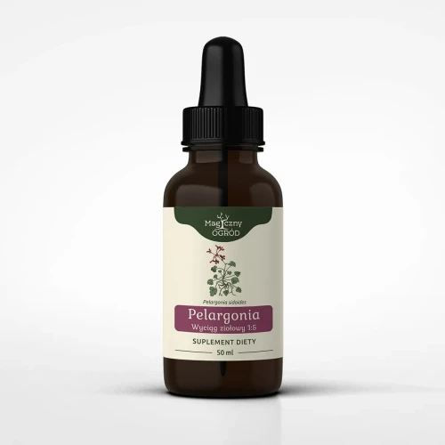 Pelargonia afrykańska nalewka 1:5 50 ml - Magiczny Ogród