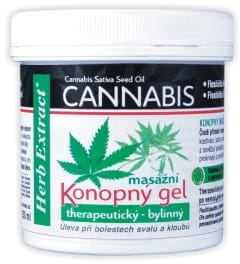 Żel konopny do masażu 250 ml - Vivaco