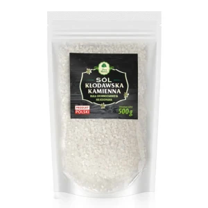 Sól kamienna Kłodawska biała 500 g - Dary Natury