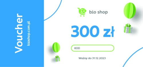 Voucher - karta podarunkowa - 300 zł