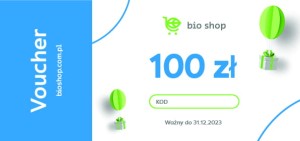 Voucher - karta podarunkowa - 100 zł