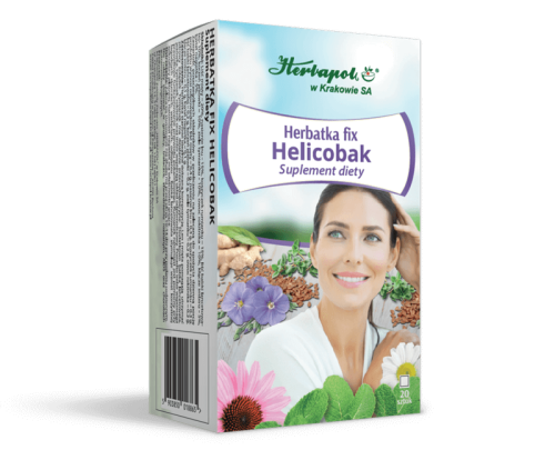 Herbatka Helicobak fix 20 x 2 g - Herbapol Kraków