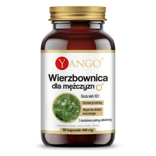 Wierzbownica dla mężczyzn - ekstrakt 10:1 - 90 kapsułek - Yango