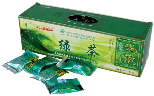 Herbata chińska zielona (prasowana w kostkach) 125 g - Meridian