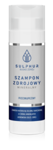 Mineralny szampon zdrojowy przeciwłupieżowy zdrojowy 200 g - Sulphur Busko Zdrój