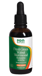 Fresh Green Walnut Kompleks Orzecha wyciąg płynny 60 ml - Pro Natura