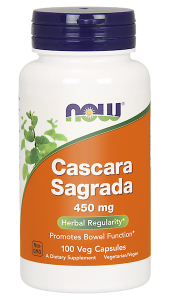 Cascara Sagrada Szakłak Amerykański 450 mg 100 kapsułek - Now