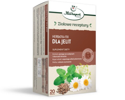 Herbatka dla jelit fix 20 x 2 g - Herbapol Kraków