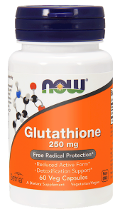 Glutathione Glutation 250 mg 60 kapsułek - Now