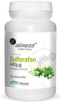 Sulforafan z kiełków brokułu 400 µg 100 tabletek vege - Aliness