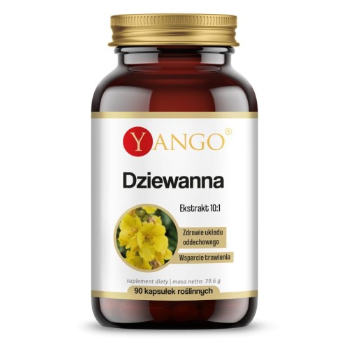 Dziewanna wielokwiatowa (ekstrakt 10:1) 90 kapsułek - Yango