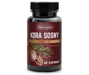 Kora sosny z L-argininą 60 kapsułek - Skoczylas