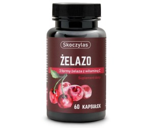 Żelazo 3 formy z Witaminą C 60 kapsułek - Skoczylas