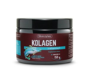 Kolagen z dorsza atlantyckiego z Witaminą C proszek 150 g - Skoczylas 