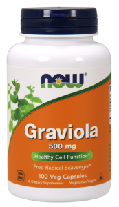 Graviola 500 mg 100 kapsułek - Now