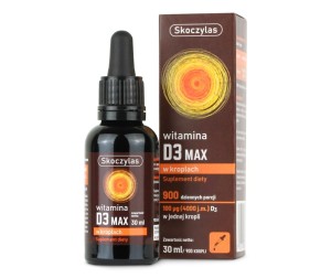 Witamina D3 MAX  krople 30 ml -  Skoczylas