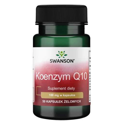 Koenzym Q10 100 mg - 50 kapsułek - Swanson