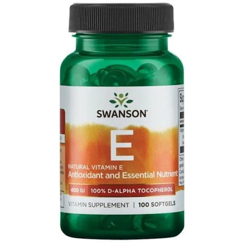 Witamina E (Mieszanka tokoferoli) 4000 IU - 100 kapsułek - Swanson