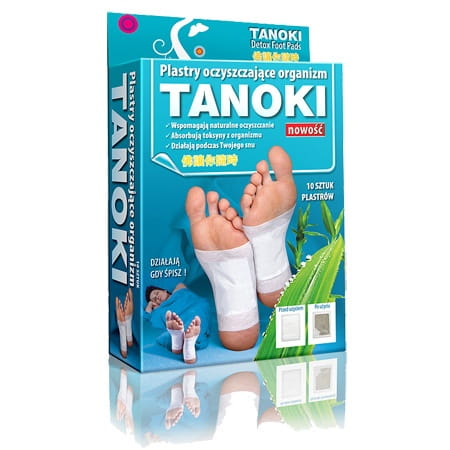 Plastry Tanoki plastry oczyszczające 10 szt - Aura Herbals
