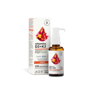 Witamina D3 4000 IU + K2mk7 MCT oil 50 ml - Aura Herbals