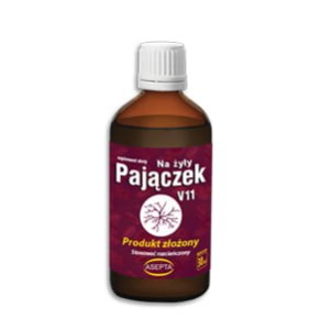 Pajączek V11 krople na żyły 30 ml - Asepta