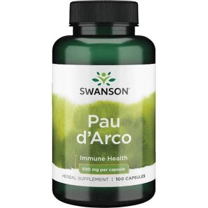 Pau d'Arco 500 mg 100 kapsułek - Swanson