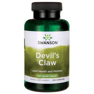 Devil's Claw Czarci pazur 500 mg 100 kapsułek - Swanson