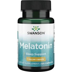 Melatonina 1 mg 120 kapsułek - Swanson