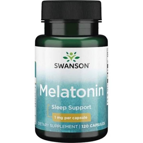 Melatonina 1 mg - 120 kapsułek - Swanson