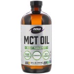 MCT oil pure Olej MCT bezzapachowy płyn 473 ml - Now Sports