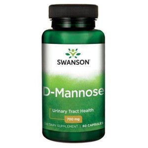 D-Mannose 700 mg 60 kapsułek - Swanson