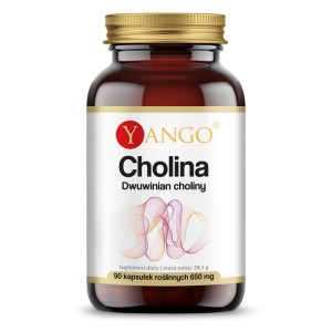 Cholina Dwuwinian choliny 90 kapsułek roślinnych - Yango