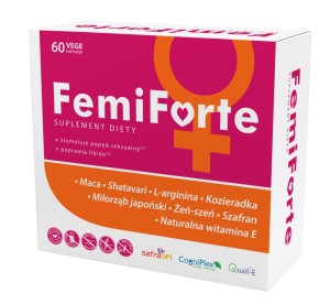 FemiForte dla kobiet 60 kapsułek vege - Aliness