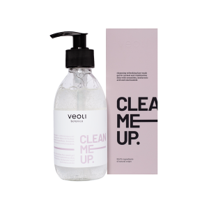Oczyszczająco - odświeżający żel do mycia twarzy Clean Me Up 190 ml - Veoli Botanica 