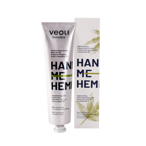 Regenerujący bogaty krem do rąk z olejem konopnym 2,5% i ceramidem NP Hand Me Hemp 75 ml - Veoli Botanica