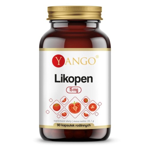 Likopen z pomidorów - 90 kapsułek - Yango