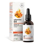 Witamina D3 2000 IU MCT oil krople 50 ml - Aura Herbals
