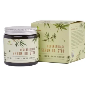 Regenerujące konopne serum do stóp z CBD Drzewo Herbaciane 100 ml - Hemp King