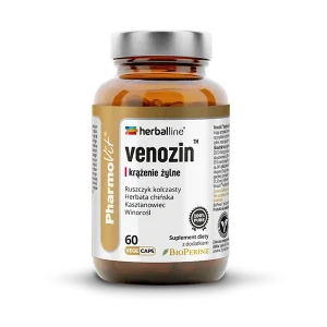 Venozin™ krążenie żylne Herballine 60 kapsułek vege - PharmoVit