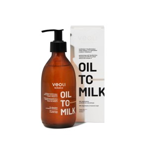 Nawilżająco - transformujący olejek myjący z 2% ekstraktem z imbiru i witaminą E Oil To Milk 290 ml - Veoli Botanica
