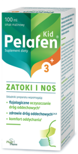 Pelafen Kid 3+ Zatoki i Nos syrop 100 ml - Phytopharm