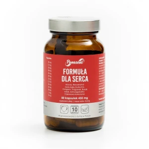 Formuła dla Serca 50 kapsułek roślinnych - Panaseus
