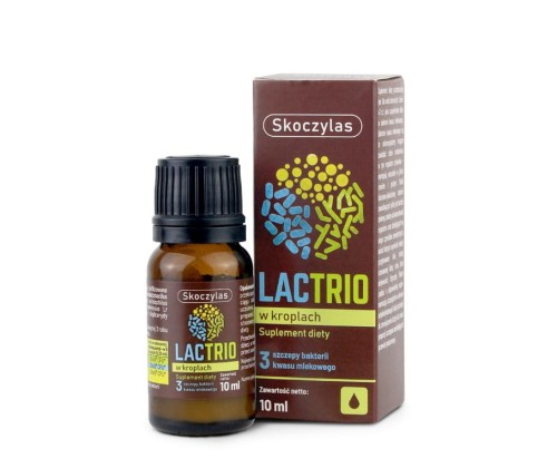 Lactrio (3 szczepy bakterii kwasu mlekowego) w kroplach 10 ml - Skoczylas