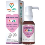 Laktoferyna Kids krople dla dzieci z pompką BLF 95% 8 ml - MyVita