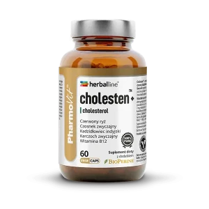 Cholesten™ cholesterol Herballine 60 kapsułek vege - PharmoVit