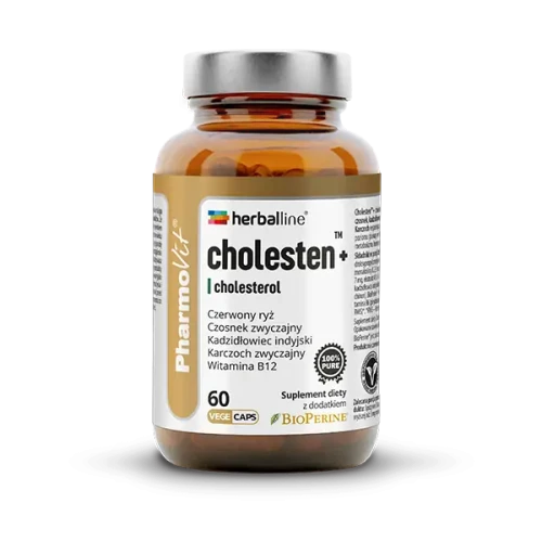 Cholesten™ cholesterol Herballine - 60 kapsułek - PharmoVit