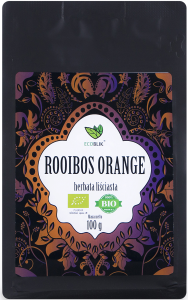EcoBlik Herbata liściasta Rooibos Orange EKO 100 g - Aliness