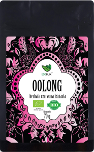 EcoBlik Herbata czerwona liściasta Oolong EKO 70 g - Aliness