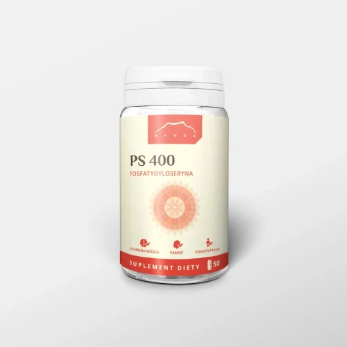 PS 400 Fosfatydyloseryna 400 mg 50 kapsułek - Nanga