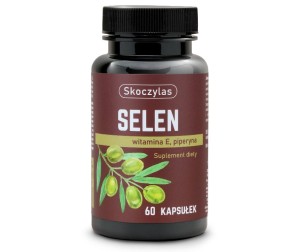 Selen, witamina E, piperyna 60 kapsułek - Skoczylas